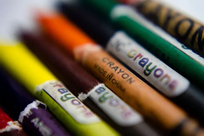 Ink and Crayon Marks